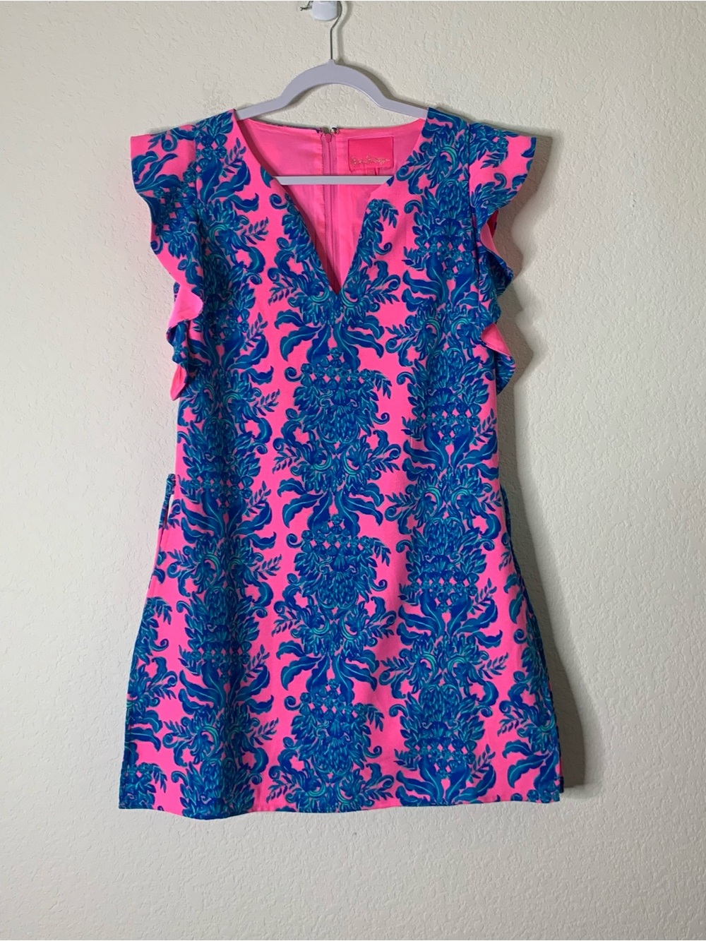 Lilly Pulitzer Astara Romper Dress Prosecco Pink 10 - Picture 2 of 12